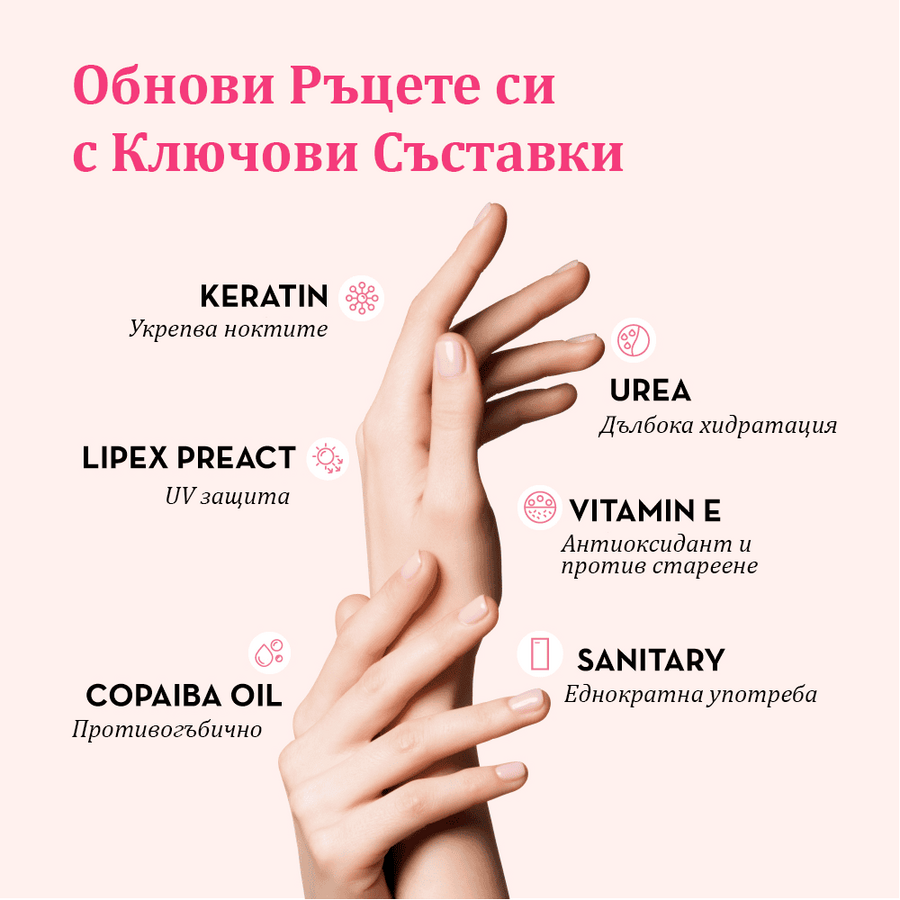 Кератинови СПА ръкавици 1 чифт Кератинови СПА ръкавици 1 чифт