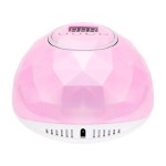 UV LED Лампа за маникюр, 86 W, розова