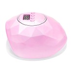 UV LED Лампа за маникюр, 86 W, розова