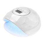 UV LED Лампа за маникюр, 86 W,  сребриста перла