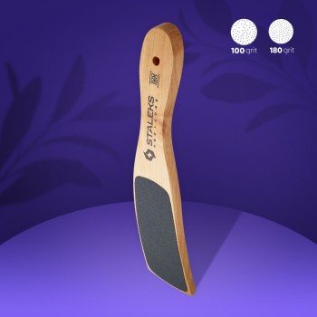 Дървена пила за пети Beauty & Care 10 Type 2, 100/180 грит