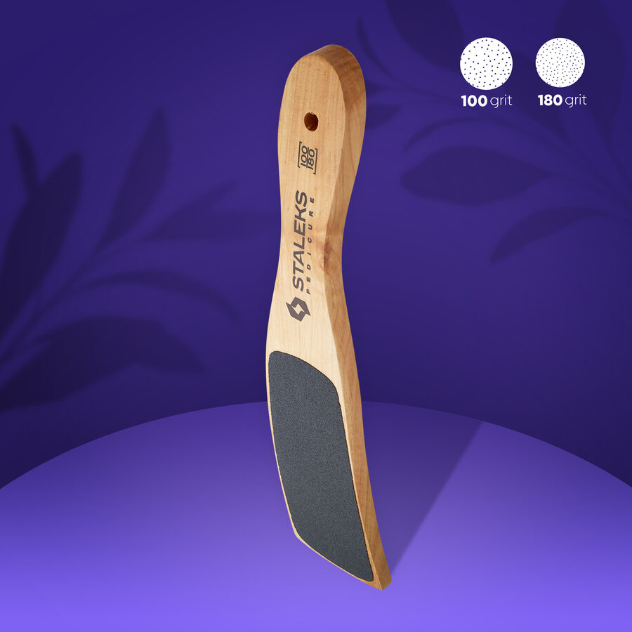 Дървена пила за пети Beauty & Care 10 Type 2, 100/180 грит Дървена пила за пети Beauty & Care 10 Type 2, 100/180 грит