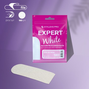Сменяеми файлове за основа-пила за педикюр Expert 10 180 грит (30 бр.)