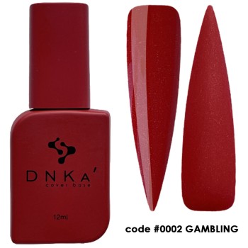 Цветна каучукова основа DNKa 0002 Gambling 12 мл.
