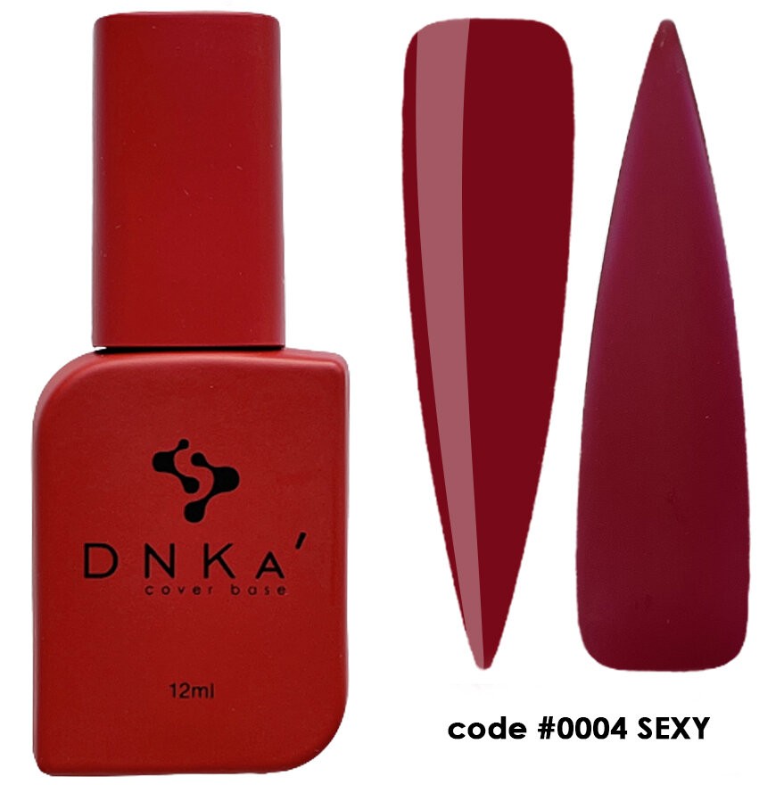Цветна каучукова основа DNKa 0004 Sexy 12 мл.
