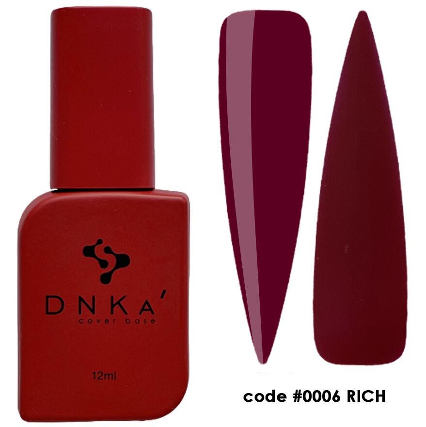 Цветна каучукова основа DNKa 0006 Rich 12 мл.