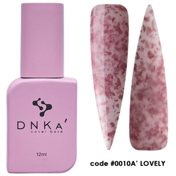 Цветна каучукова основа DNKa 0010A Lovely 12 мл.