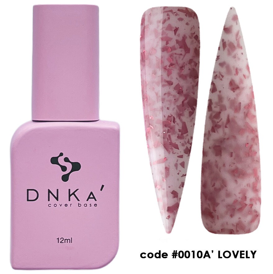 Цветна каучукова основа DNKa 0010A Lovely 12 мл.