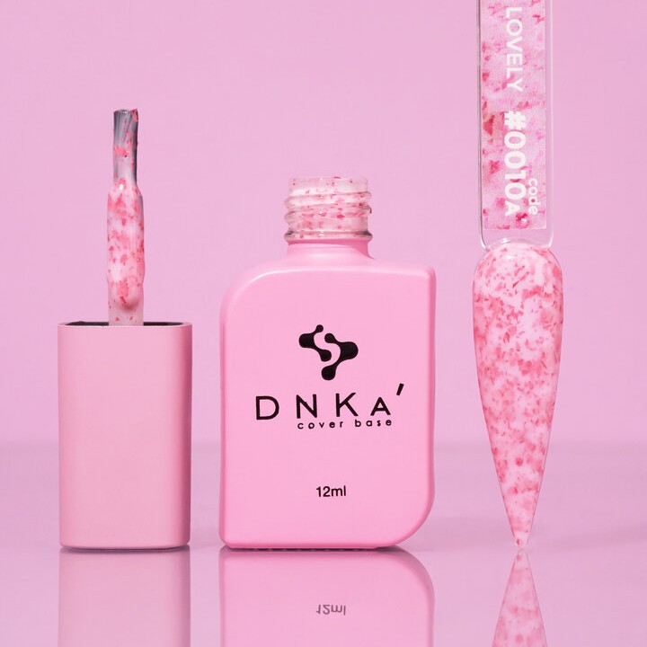 Цветна каучукова основа DNKa 0010A Lovely 12 мл.