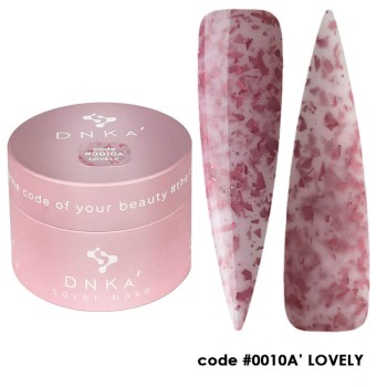Цветна каучукова основа DNKa 0010A Lovely 30 мл.