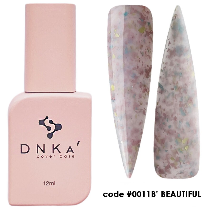 Цветна каучукова основа DNKa 0011B Beautiful 12 мл. Цветна каучукова основа DNKa 0011B Beautiful 12 мл.