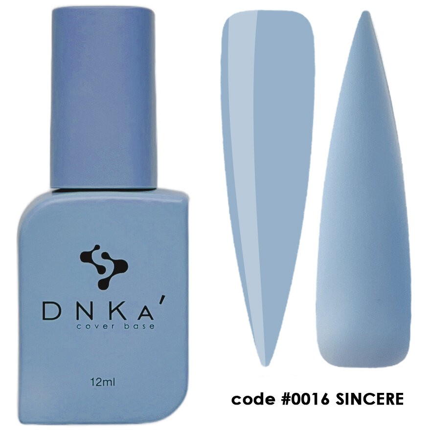 Цветна каучукова основа DNKa 0016 Sincere 12 мл.
