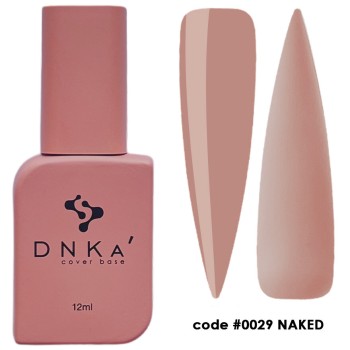 Цветна каучукова основа DNKa 0029 Naked 12 мл.