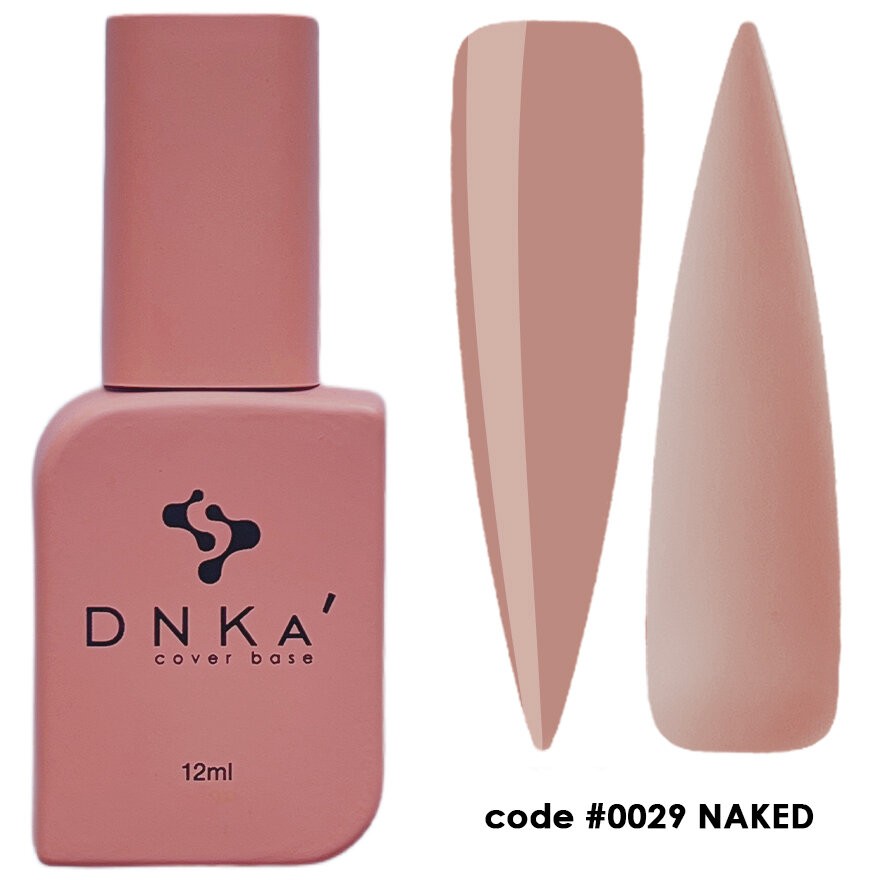 Цветна каучукова основа DNKa 0029 Naked 12 мл.