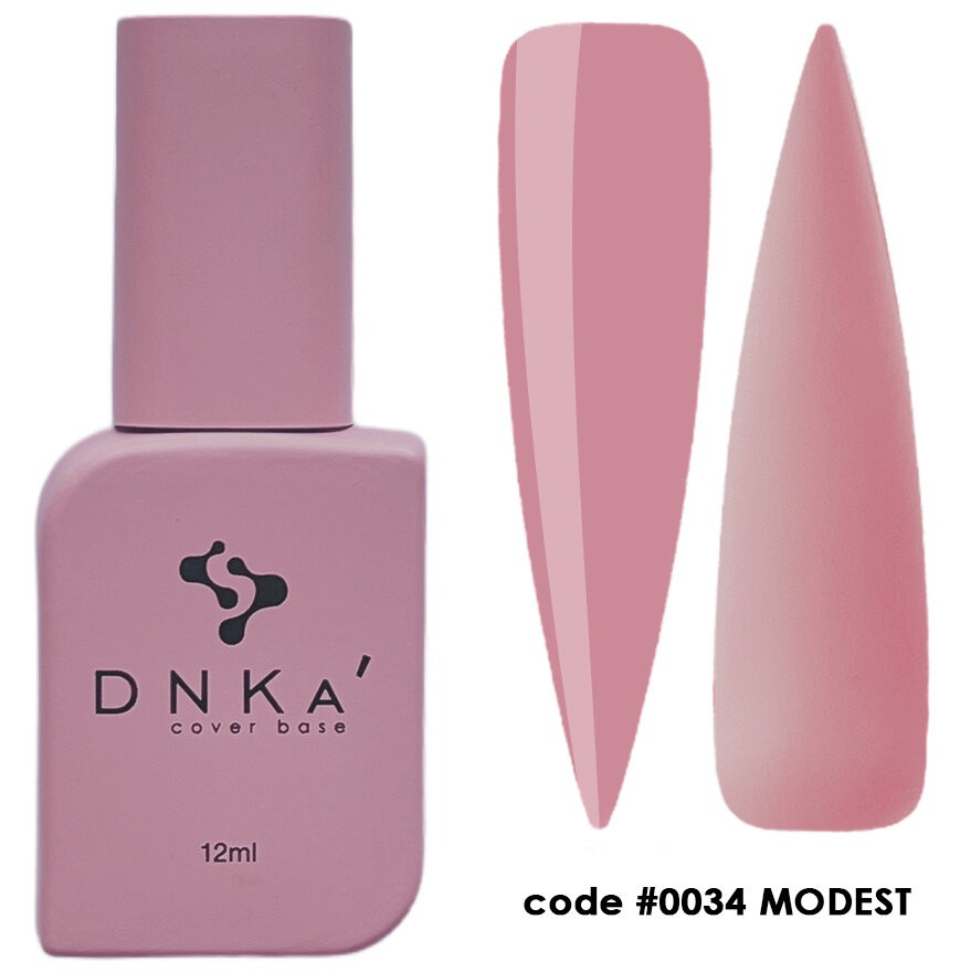 Цветна каучукова основа DNKa 0034 Modest 12 мл.