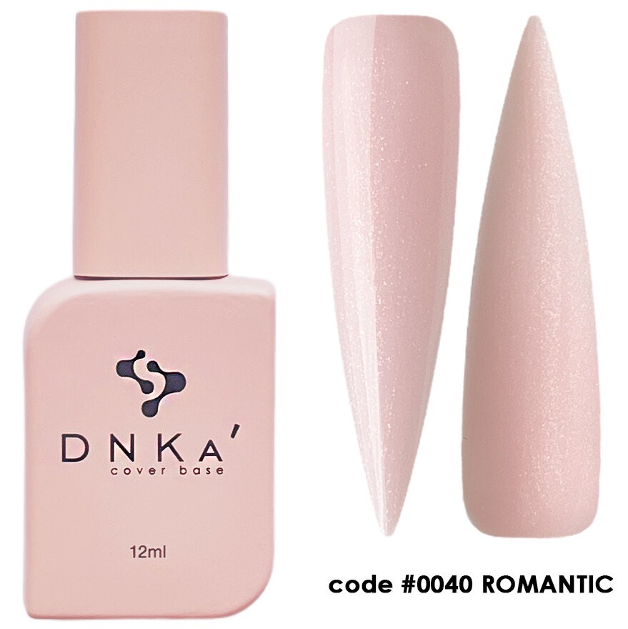 Цветна каучукова основа DNKa 0040 Romantic 12 мл.