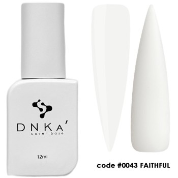 Цветна каучукова основа DNKa 0043 Faithful 12 мл.