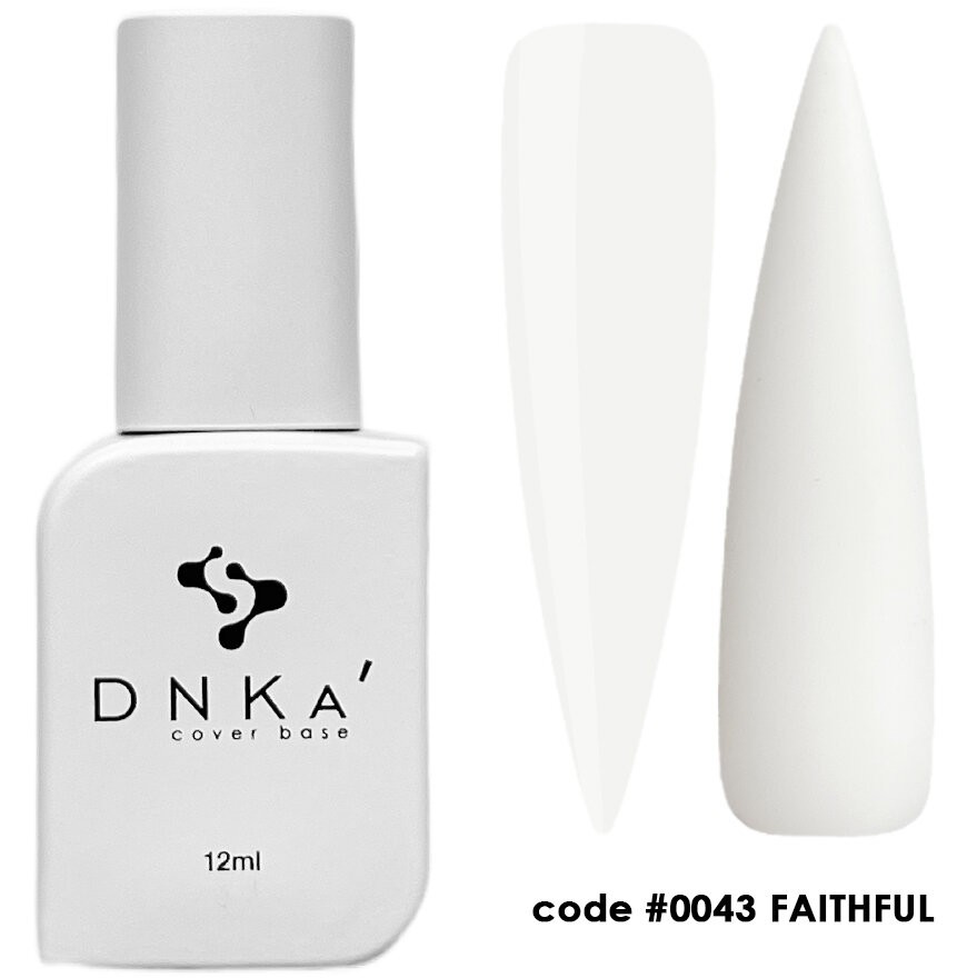 Цветна каучукова основа DNKa 0043 Faithful 12 мл.