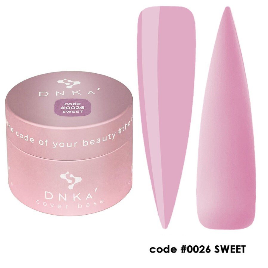 Цветна каучукова основа DNKa 0026 Sweet 30 мл. Цветна каучукова основа DNKa 0026 Sweet 30 мл.