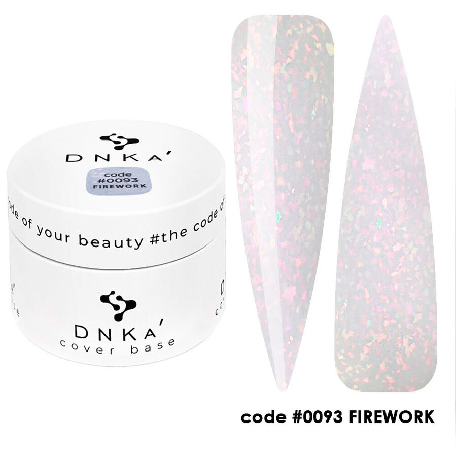 Цветна каучукова основа DNKa 0093 Firework 12 мл. Цветна каучукова основа DNKa 0093 Firework 12 мл.