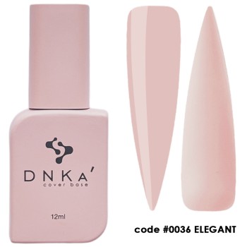 Цветна каучукова основа DNKa 0036 Elegant 12 мл.