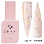 Цветна каучукова основа DNKa 0061 Confetti 12 мл.