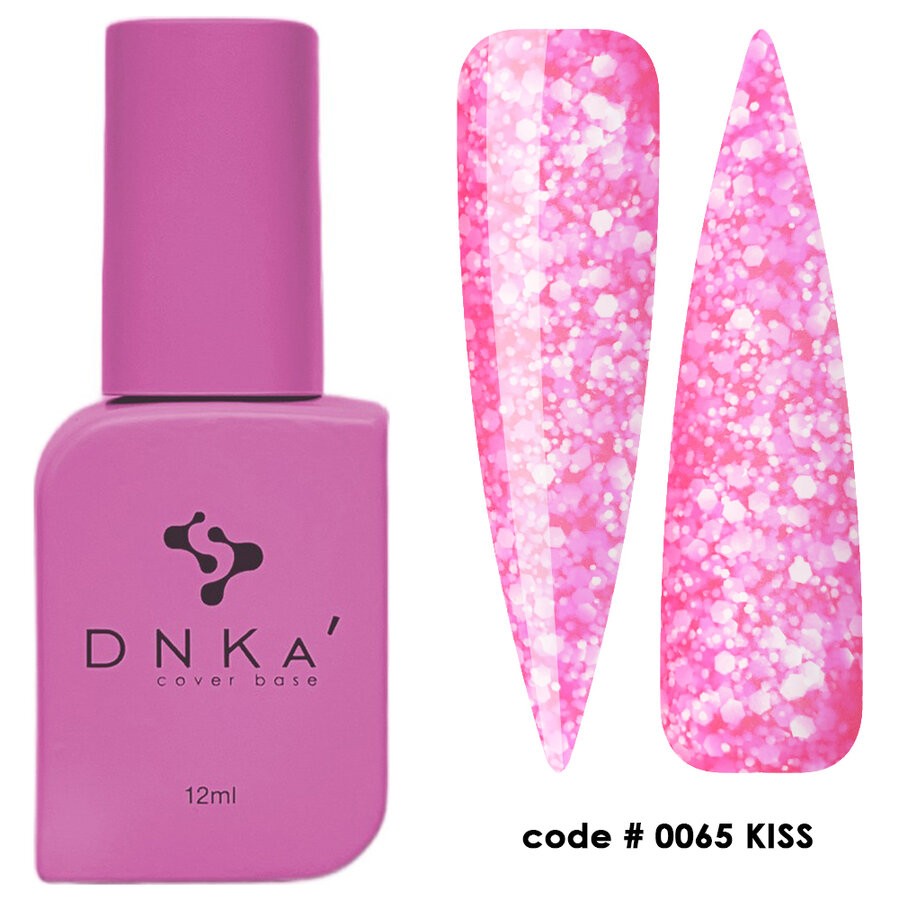 Цветна каучукова основа DNKa 0065 Kiss 12 мл.