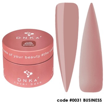 Цветна каучукова основа DNKa 0031 Business 30 мл.