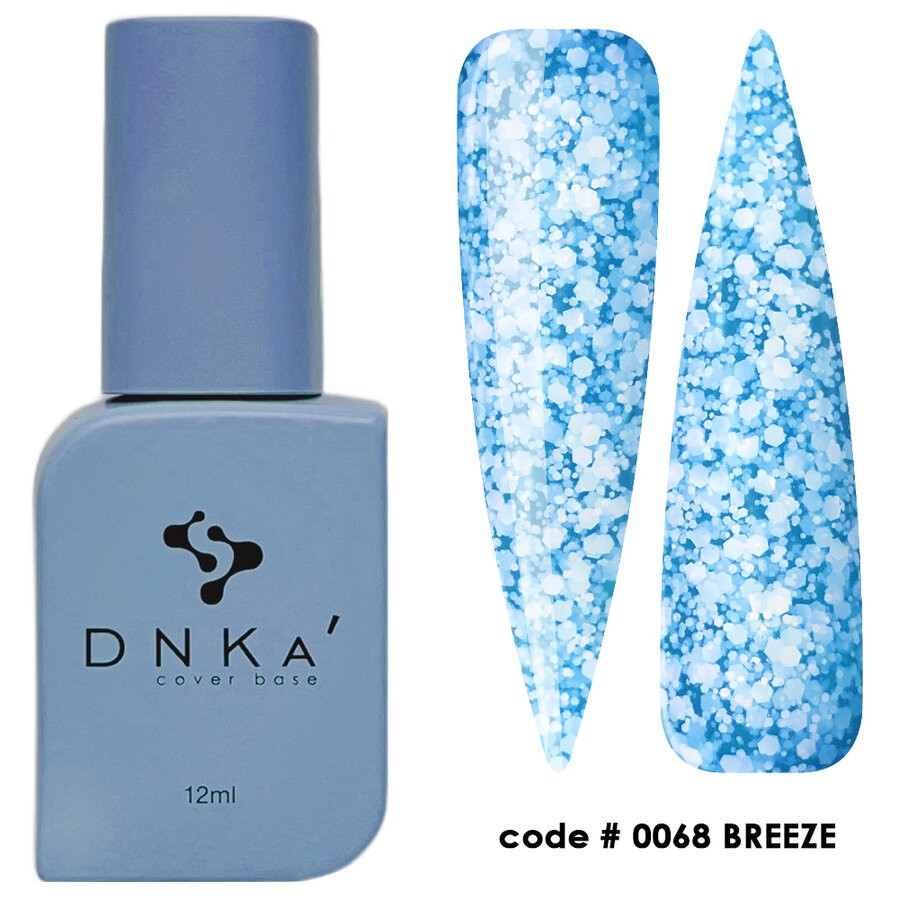 Цветна каучукова основа DNKa 0068 Breeze 12 мл.