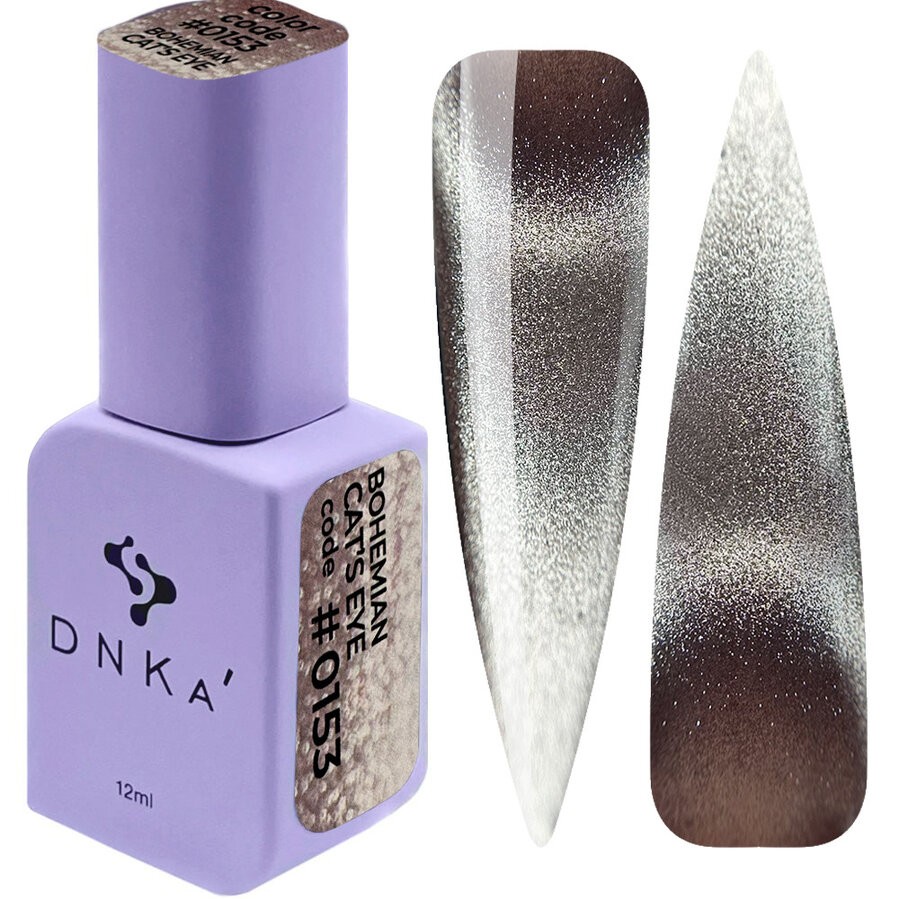 Гел лак DNKa Cat Eye 12 мл. 0153 Гел лак DNKa Cat Eye 12 мл. 0153