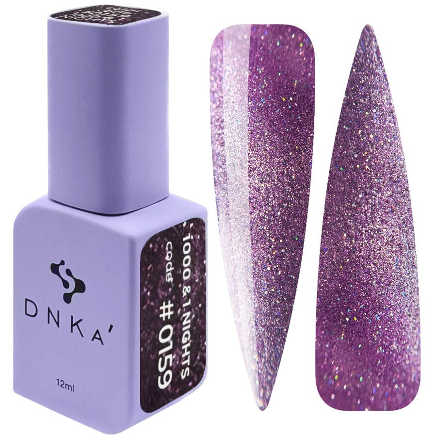 Гел лак DNKa 1000 & 1 Nights 12 мл. 0159 Гел лак DNKa 1000 & 1 Nights 12 мл. 0159
