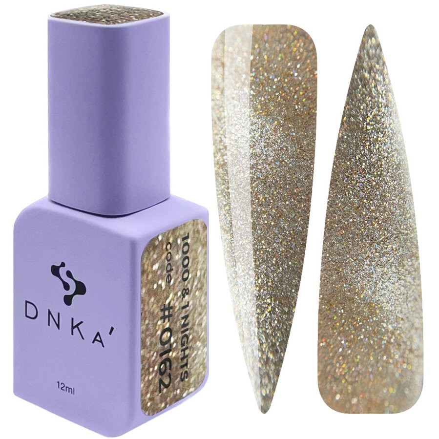 Гел лак DNKa 1000 & 1 Nights 12 мл. 0162 Гел лак DNKa 1000 & 1 Nights 12 мл. 0162
