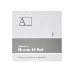 Brace M Set Arkada комплект инструменти за корекция на враснали нокти на краката Brace M Set Arkada комплект инструменти за корекция на враснали нокти на краката