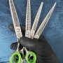 Заточване на фризьорска ножица /ножица за груминг