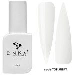 Tоп лак DNKa Milky 12 мл. Tоп лак DNKa Milky 12 мл.