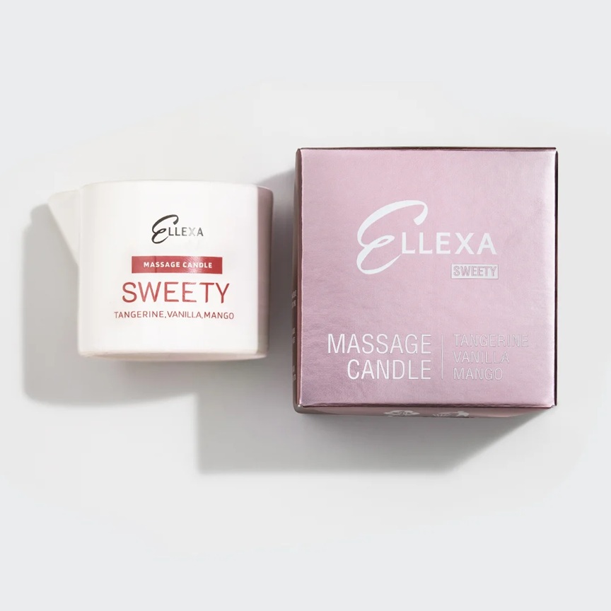Масажна свещ Ellexa Sweety 55 гр.