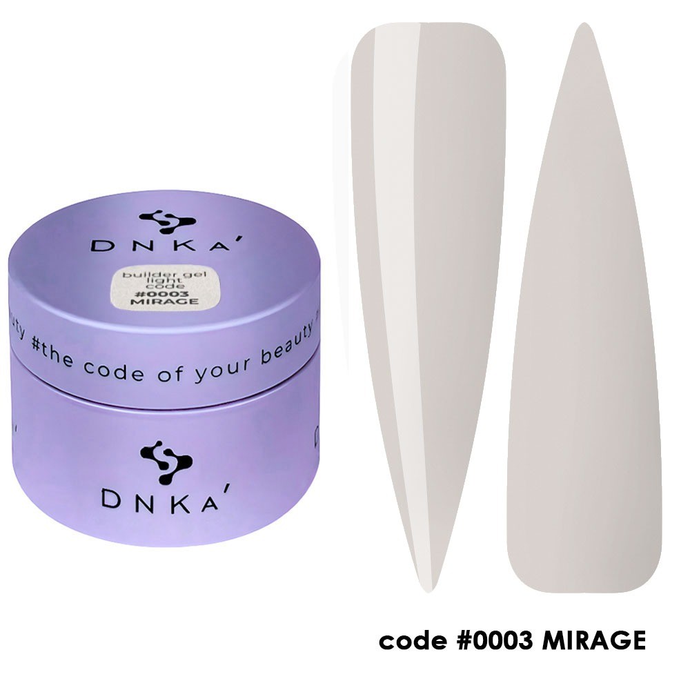 Гел за изграждане DNKa Light 003 Mirage 30 мл. Гел за изграждане DNKa Light 003 Mirage 30 мл.