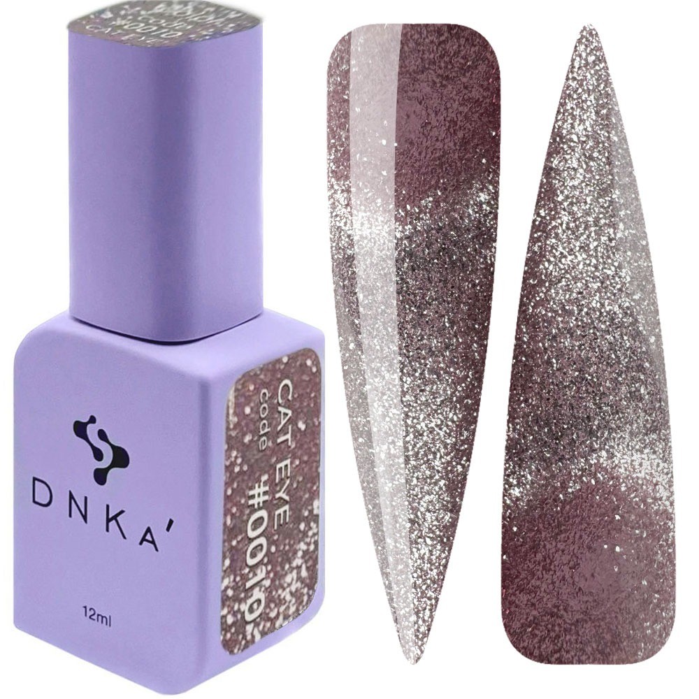 Гел лак DNKa Cats Eye 12 мл. 0010 Гел лак DNKa Cats Eye 12 мл. 0010