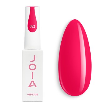 Гел лак Joia Vegan неон 092, 6 мл.