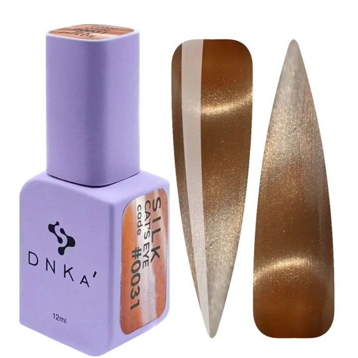 Гел лак DNKa Cat Eye Silk 12 мл. 0031 Гел лак DNKa Cat Eye Silk 12 мл. 0031