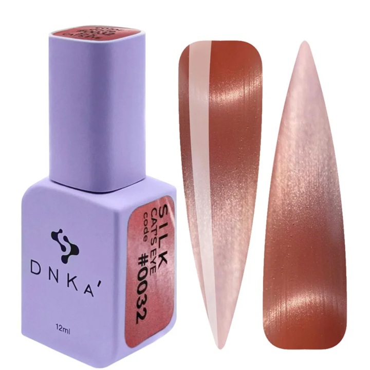 Гел лак DNKa Cat Eye Silk 12 мл. 0032 Гел лак DNKa Cat Eye Silk 12 мл. 0032