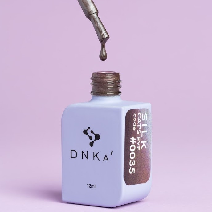 Гел лак DNKa Cat Eye Silk 12 мл. 0035 Гел лак DNKa Cat Eye Silk 12 мл. 0035