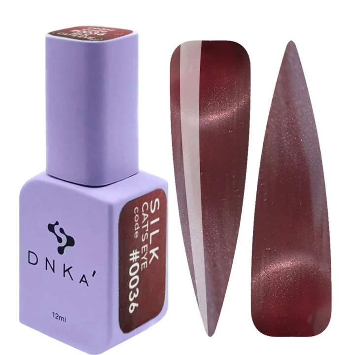 Гел лак DNKa Cat Eye Silk 12 мл. 0036 Гел лак DNKa Cat Eye Silk 12 мл. 0036