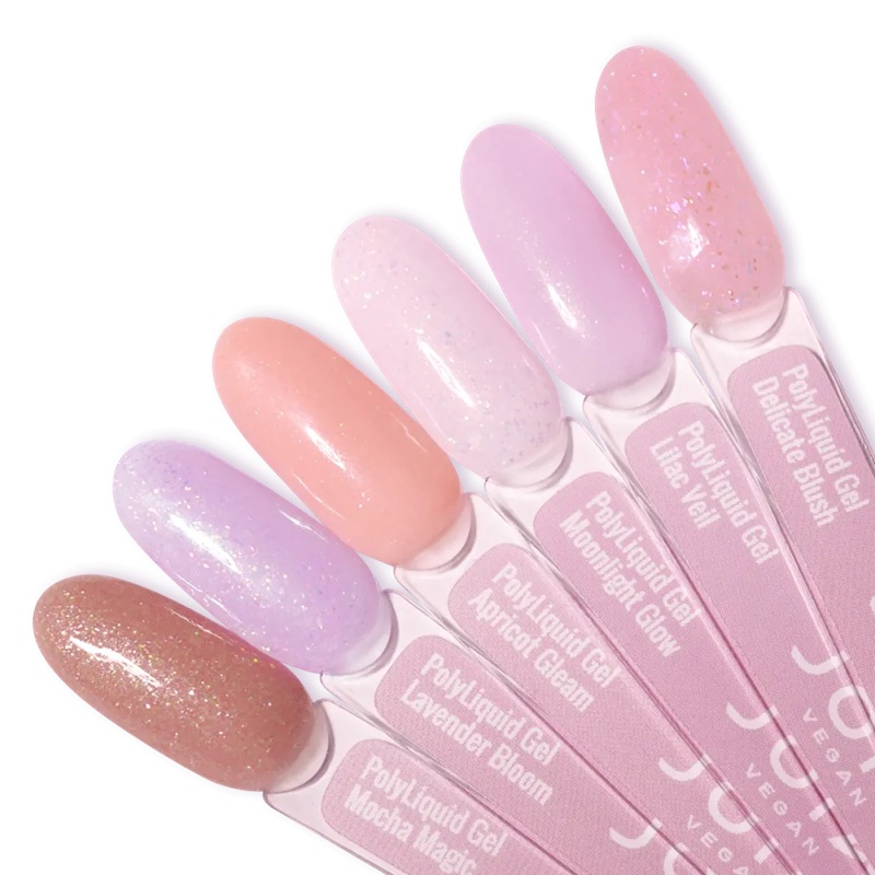 Течен гел Polyliquid Joia Vegan, Lilac Veil 8 мл. Течен гел Polyliquid Joia Vegan, Lilac Veil 8 мл.