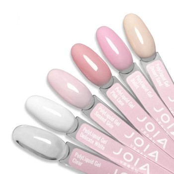 Прозрачен течен гел Polyliquid Joia Vegan Clear 8 мл. Прозрачен течен гел Polyliquid Joia Vegan Clear 8 мл.