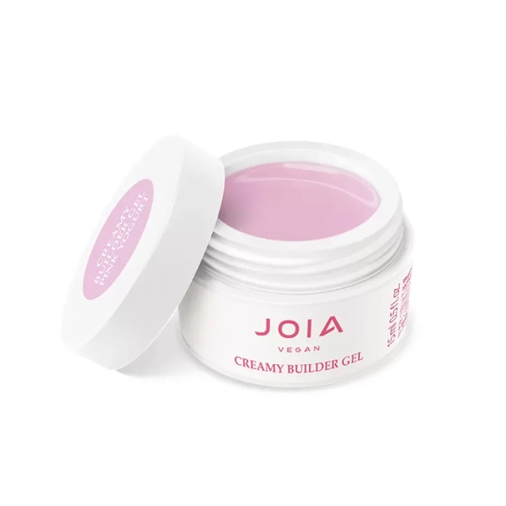 Розов гел за изграждане Joia Vegan Pink Yoghurt 15 мл. Розов гел за изграждане Joia Vegan Pink Yoghurt 15 мл.