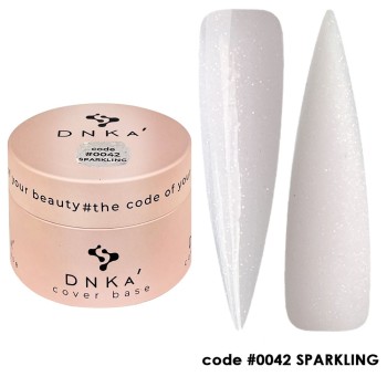 Цветна каучукова основа DNKa 0042 Sparkling 30 мл.