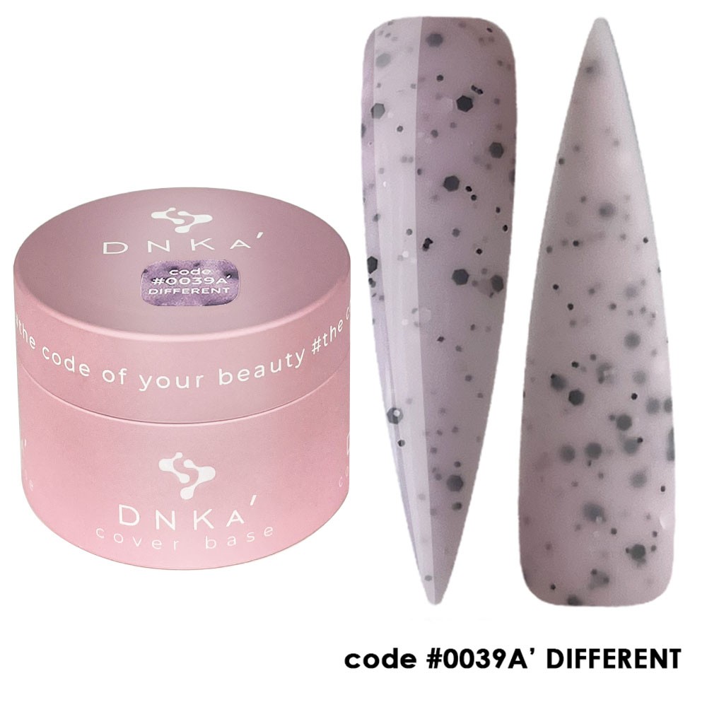 Цветна каучукова основа DNKa 0039A Different 30 мл. Цветна каучукова основа DNKa 0039A Different 30 мл.