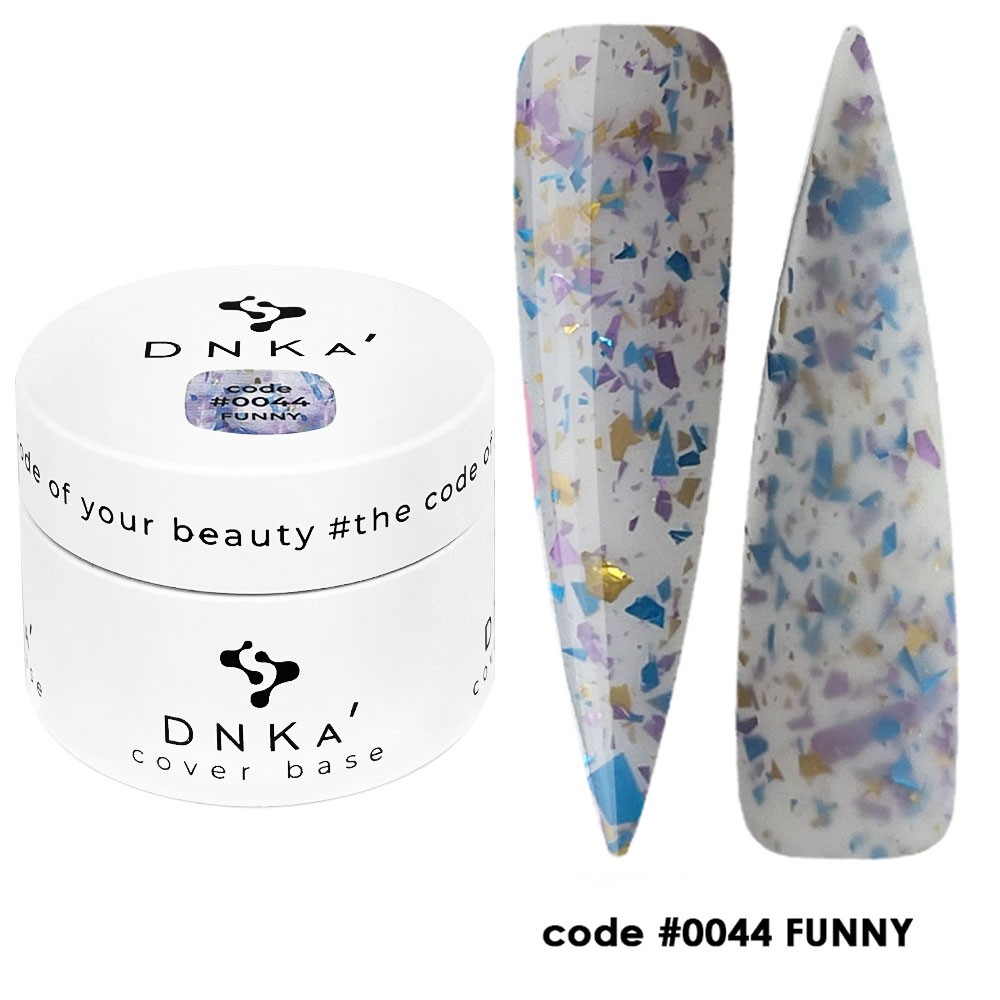 Цветна каучукова основа DNKa 0044 Funny 30 мл.