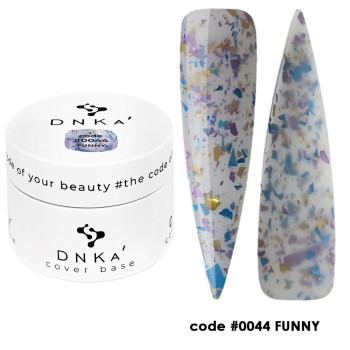 Цветна каучукова основа DNKa 0044 Funny 30 мл.